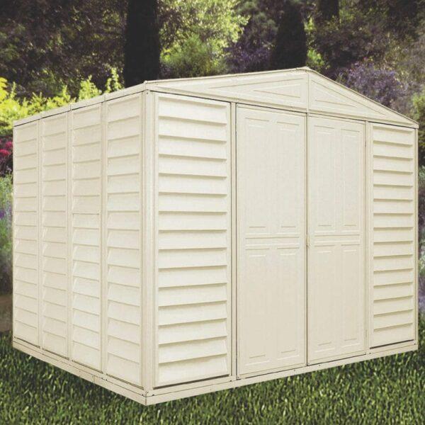 Duramax X Woodbridge Plus Vinyl Shed With Foundation Duramax Sheds